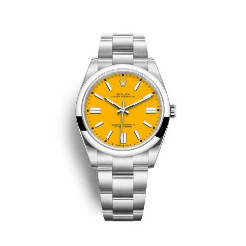 Rolex Oyster Perpetual 41 Stainless Steel / Yellow 124300-0004 (M124300-0004)